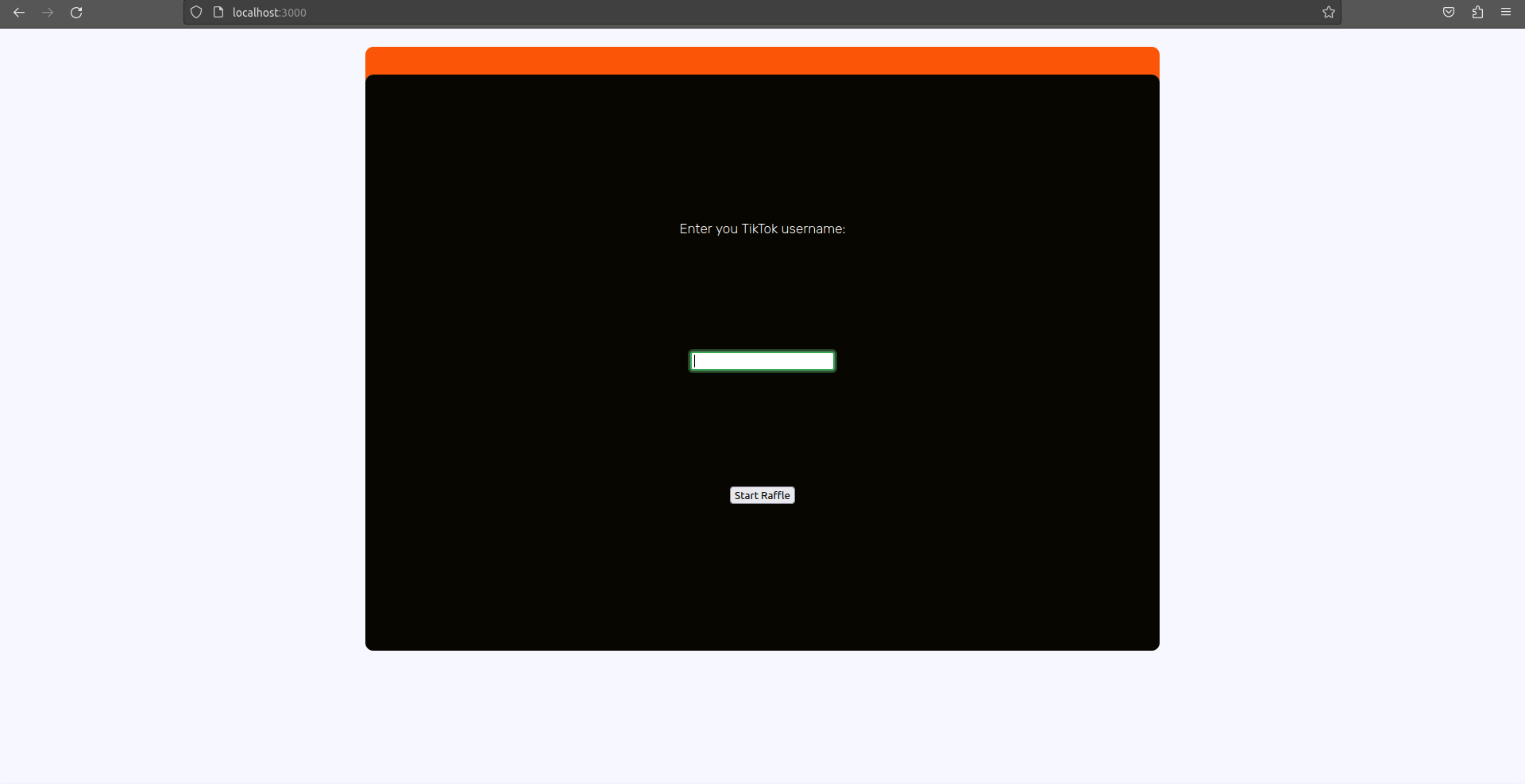 Landing Page